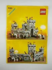 LEGO 6080 Instruction MANUAL ONLY King's Castle 1984