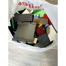 LEGO Assorted Tiles Lot Flat Plate 1lb 10oz large lot