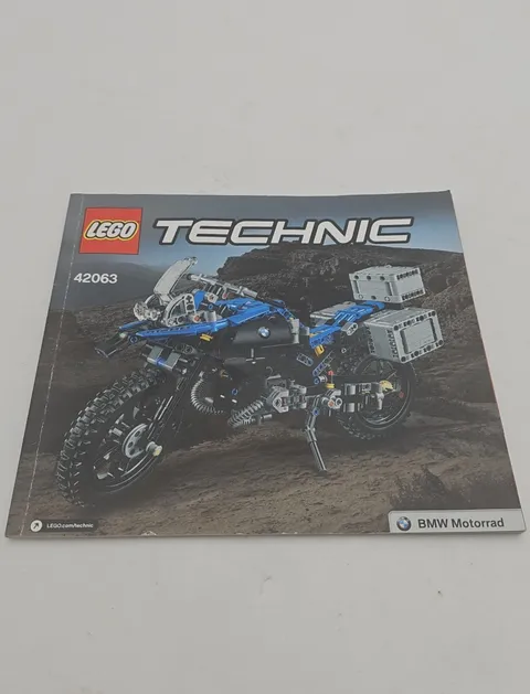 RARE Lego Technic 42063 BMW R 1200 GS Adventure Hover Ride Instruction Manual
