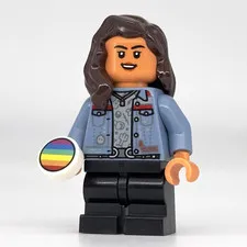 LEGO Marvel America Chavez Minifigure sh0801 from 76205 Doctor Strange