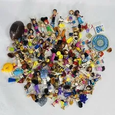 Lot of LEGO Friends & Disney Princess Mini Doll Figures Minifigure Creatures
