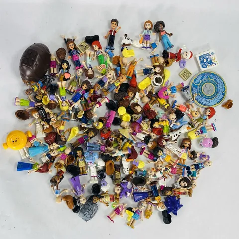 Lot of LEGO Friends & Disney Princess Mini Doll Figures Minifigure Creatures