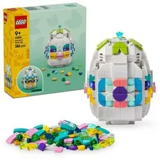 LEGO Decorative Easter Egg - Toy Ornament w/Colourful Decoration Pieces incl. Go