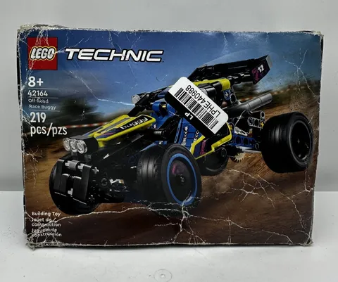 LEGO Technic 42164 Off-Road Race Buggy Race Set 8+, 219 Pieces, Box