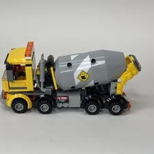 Lego 60018 City Cement Mixer. InComplete