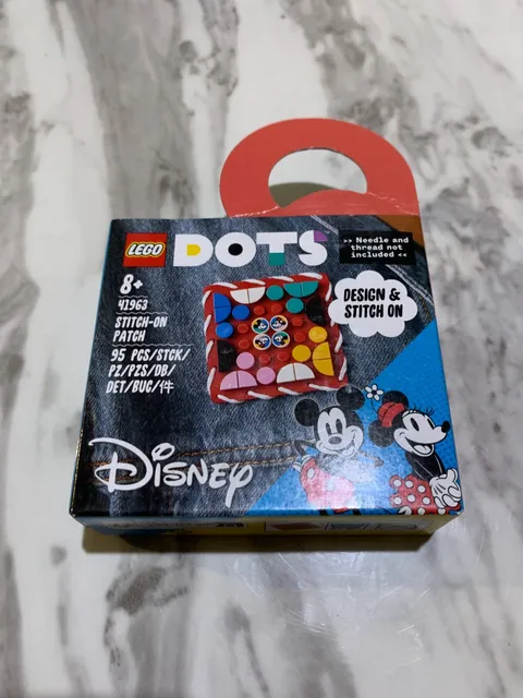 LEGO Disney Dots Set 41963 Stitch-on-Patch BRAND NEW NISB Mickey & Minnie Mouse
