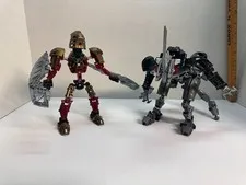 LEGO BIONICLE: Toa Lhikan and Kikanalo (8811) Built Complete - No Box or Manual