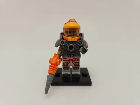 Lego Space Miner Minifigure Series 12 Collectible 71007 CMF Lot Retired Vintage 