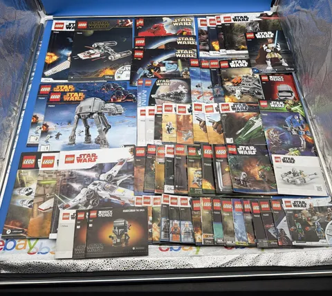 LEGO Star Wars Lot of Manuals Instructions Booklets Only