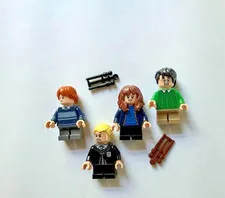 Lot of 4 Lego: Harry Potter Hagrid's Hut: An Unexpected Visit Minifigures 76428