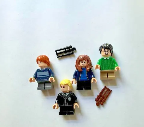 Lot of 4 Lego: Harry Potter Hagrid's Hut: An Unexpected Visit Minifigures 76428
