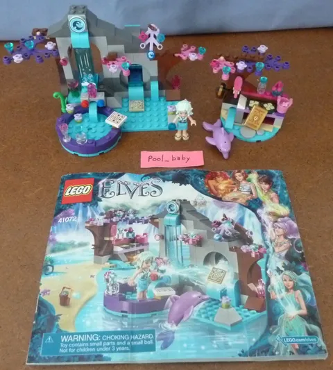 Lego Elves 41072 - NAIDA'S SPA SECRET - Used - 100% COMPLETE - NO BOX