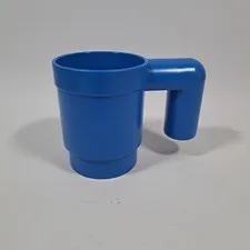 Original Lego Upscaled Drinking Mug 853465 Adult Size Blue Retired
