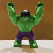 LEGO Marvel Super Heroes HULK Big Minifig Purple Pants Sh0095 (Read)