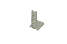 Lego® 12V TRAIN Railway Lamp Pole Stand Foot for Lantern 2x2 WHITE