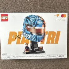 LEGO 43017 McLaren Mastercard F1 Team Oscar Piastri Helmet 793 pcs 14+ LE