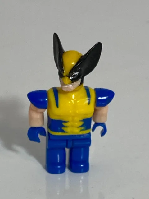 X-Men - 1x Wolverine - Minifig - Mega Bloks - Marvel Comics - VGD Condition
