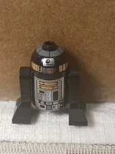 Lego Star Wars R2-Q5 Black Astromech Droid Minifigure 6211 10188 7958  sw0213