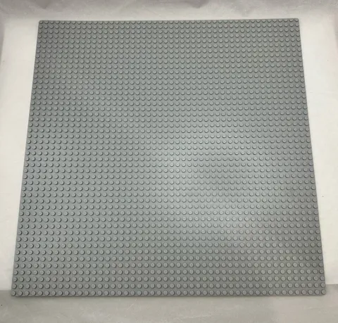 Large Genuine Official Lego Light Grey Base Plate Board 48 x 48 - #4186