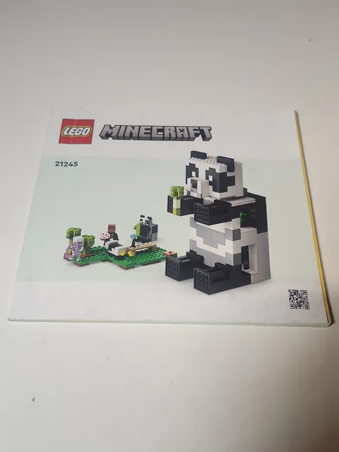 LEGO MINECRAFT: The Panda Haven 21245 Instruction Manual ONLY