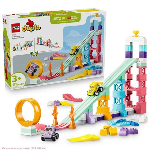 LEGO DUPLO Town 3 in 1 Creative Ramp with Vehicles 10478