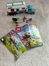LEGO Friends Horse Vet Trailer 41125 Complete Set 370 pcs w/ Box & Instructions