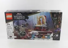 LEGO 76213 Wakanda Forever Marvel Super Heroes King Namor's Throne Room BNIB