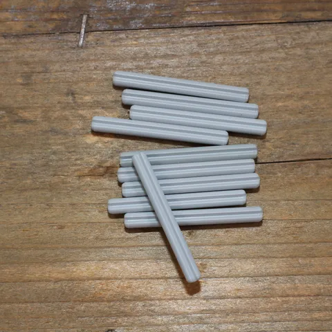 LEGO Light Bluish Gray Technic Axle 5L Part No. 32073 Qty 10