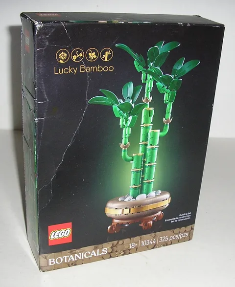 2025 LEGO Botanicals Set 10344 - LUCKY BAMBOO (New/Sealed) dented box