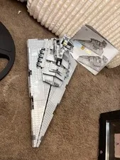 LEGO Star Wars Star Destroyer Ship Build w/ Instructions Booklet