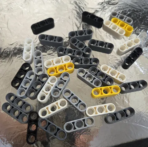 LEGO Parts 32523 (36pcs) Technic, Liftarm 1 x 3 