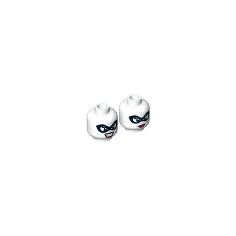 LEGO Minifigure, Head Harley Quinn inv.657