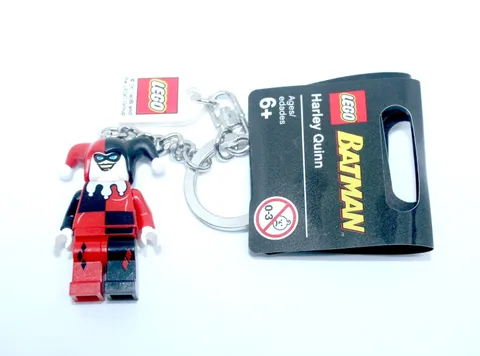 LEGO ® keychain 852315 Harley Quinn Batman new 2008 key chain RARE HTF
