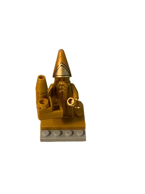 Lego The Architect Of Hogwarts Minifigure Harry Potter Gold Figure