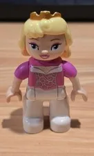 Lego Duplo Figure 2012 Sleeping Beauty Aurora REPLACEMENT Set 6151 No Skirt