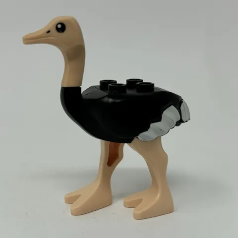 Lego Ostrich Animal Minifigure Bird Figure 7570 Race - 2010