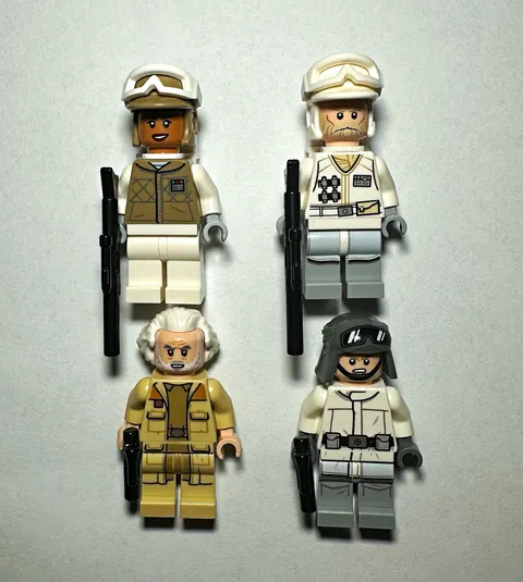 LEGO STAR WARS Minifigures LOT Hoth Rebel troopers