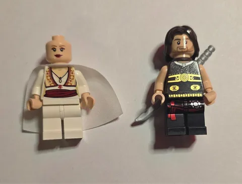 Lego Prince of Persia Minifigure Lot C - Princess Tamina & Dastan