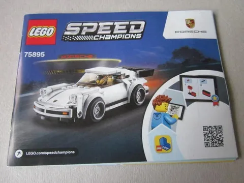 Lego Speed Champions 75895 Porsche Building Instructions Instruction