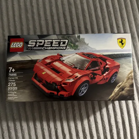 LEGO 76895 SPEED CHAMPIONS Ferrari F8 Tributo NIB RETIRED
