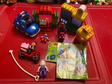 Lego Duplo Spiderman & Spider Gwen Stacy And Cop/Robber Set 10532