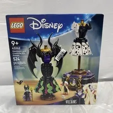 LEGO Disney Maleficent & Cruella De Vil Dresses 43262 New Sealed 524 pcs