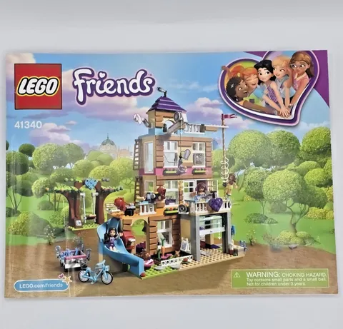 Lego Friends Friendship House 41340 Instructional Manual Booklet Only Retired