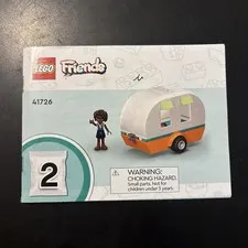Lego Friends 41726 Holiday Camping Trip Instruction Booklet 2 ONLY