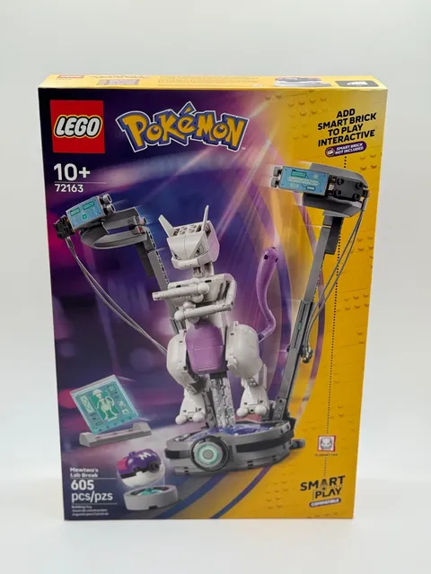 LEGO Pokémon SMART Play 72163 Mewtwo's Lab Break - New In Box