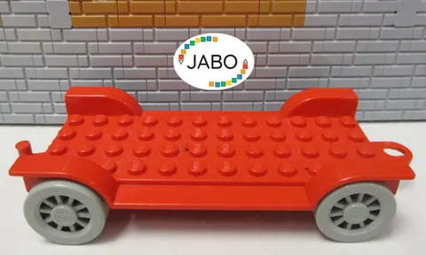 (G13/12) LEGO Fabuland x852c01 Vehicle Chassis Chassis 6x12 Red 3678 3637