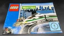 LEGO 4511 World City High Speed Train Building Instructions ONLY - 2003