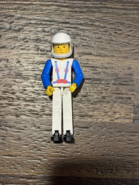 Lego Technic Figure - Vintage/Rare With Helmet