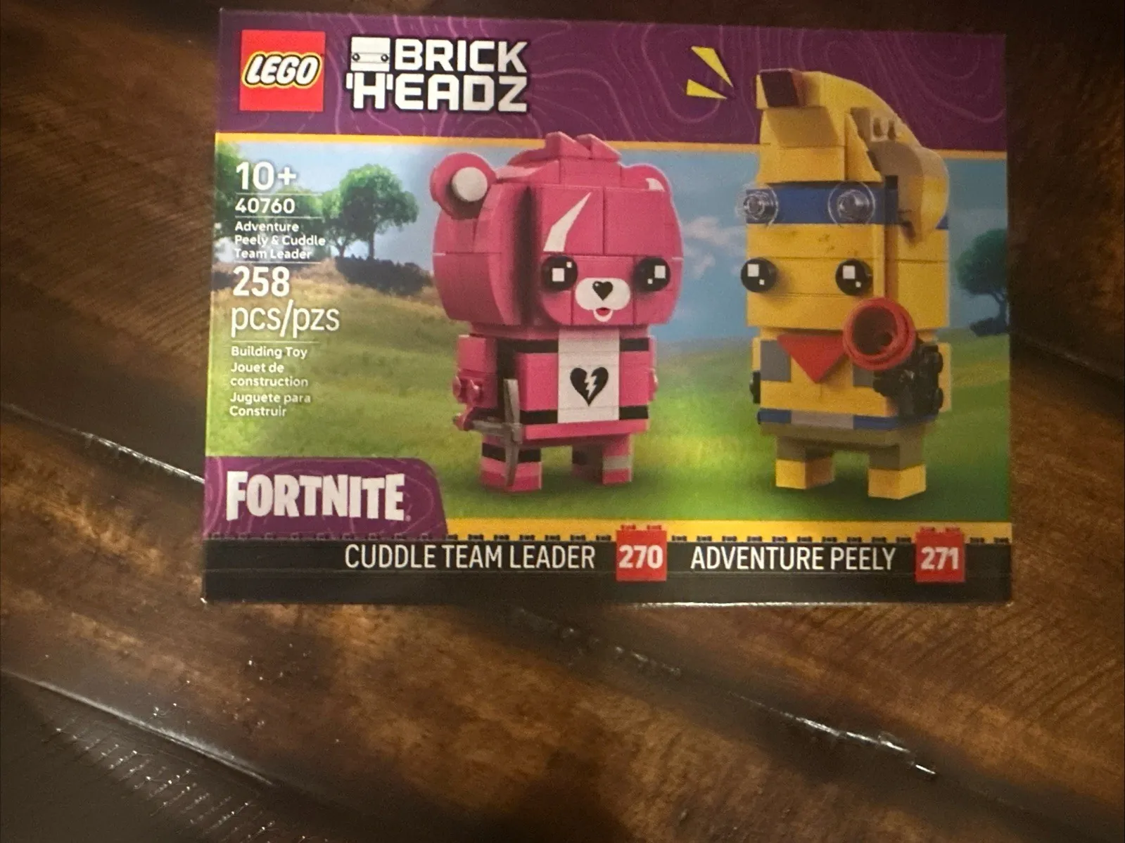 LEGO 40760  Fortnite BrickHeadz Cuddle Team Leader & Adventure Peely NEW SEALED