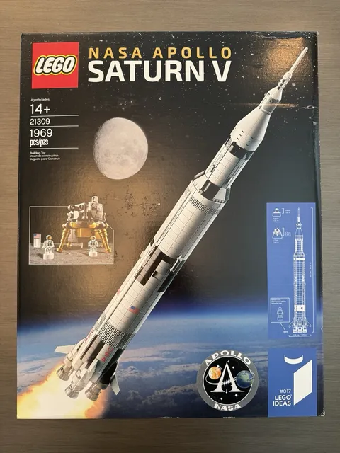 LEGO Ideas 21309 NASA 1969 Apollo Saturn V SEALED BRAND NEW
